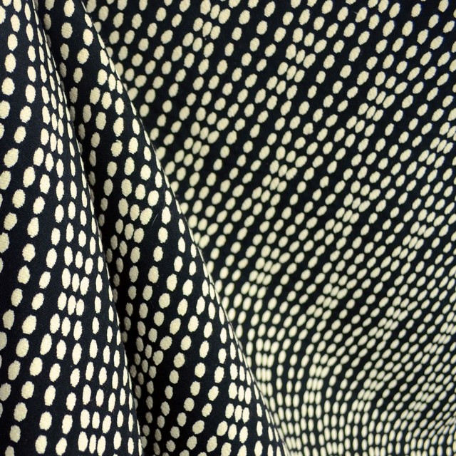 Black And White Striped Home Decor Fabric Grey And Off White Circle Striped Linen Look Upholstery Fabric By The Yard Contemporary
