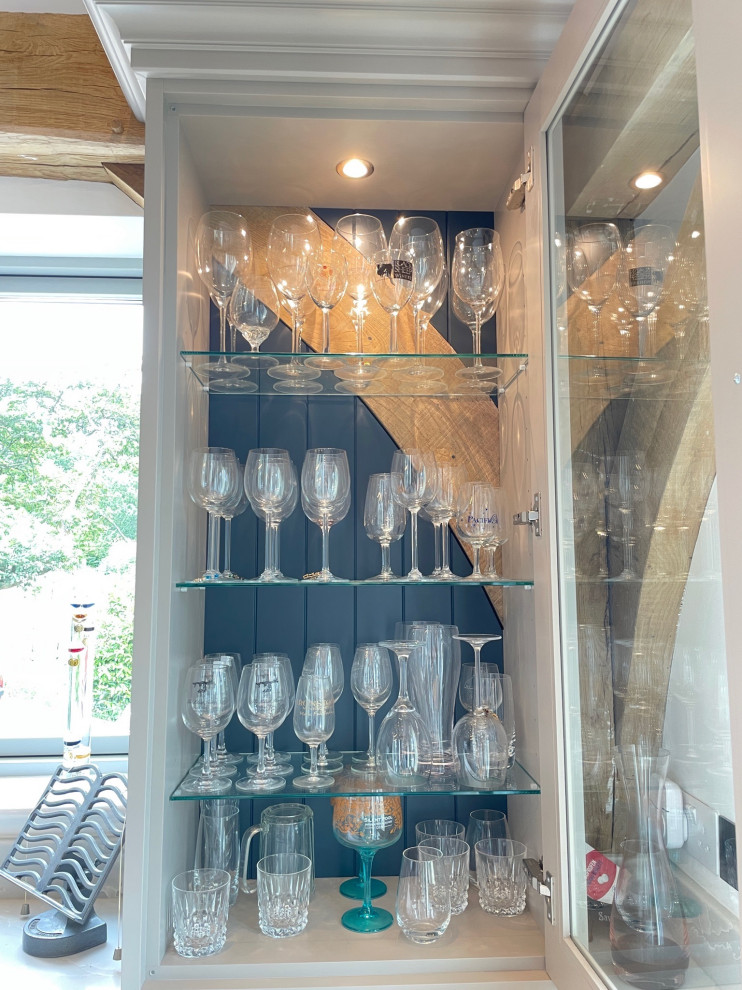 Shaker beamed kitchen