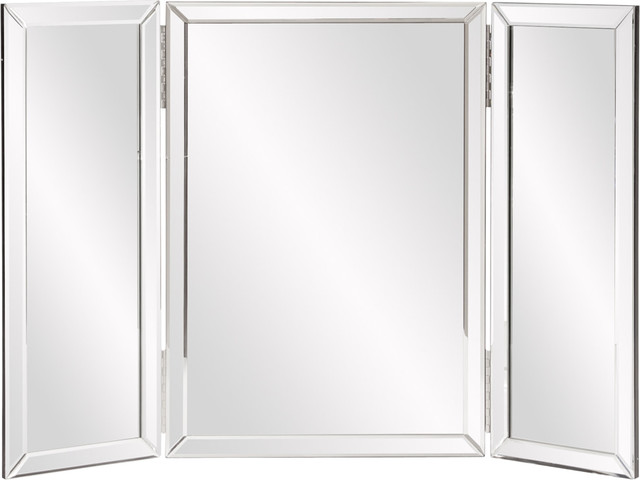 Howard Elliott Tripoli Trifold Vanity Mirror