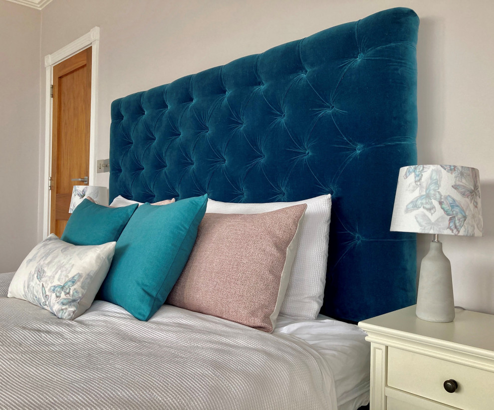 This is an example of a beach style bedroom in Kent.