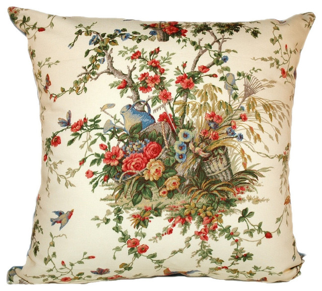 Bouquet 90/10 Duck Insert Pillow With Cover, 20x20