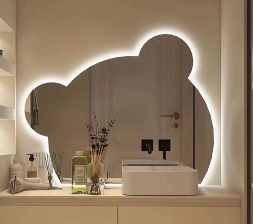 Зеркало в ванную "Мишка"