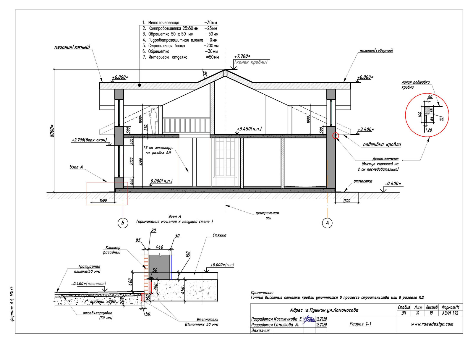 Таунхаус в г.Пушкин