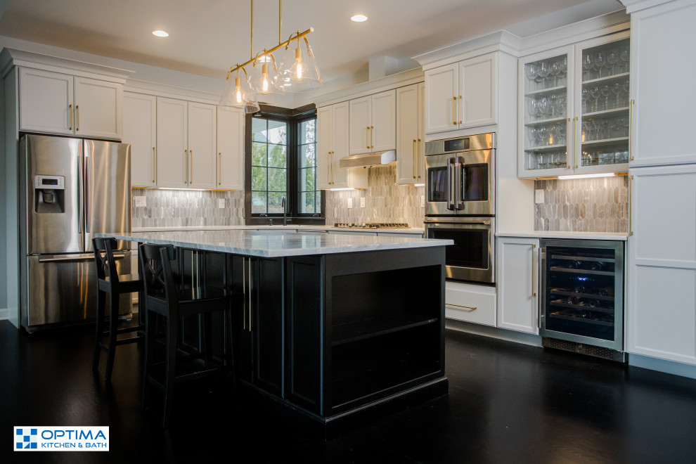 Inspiration for a transitional kitchen remodel in DC Metro