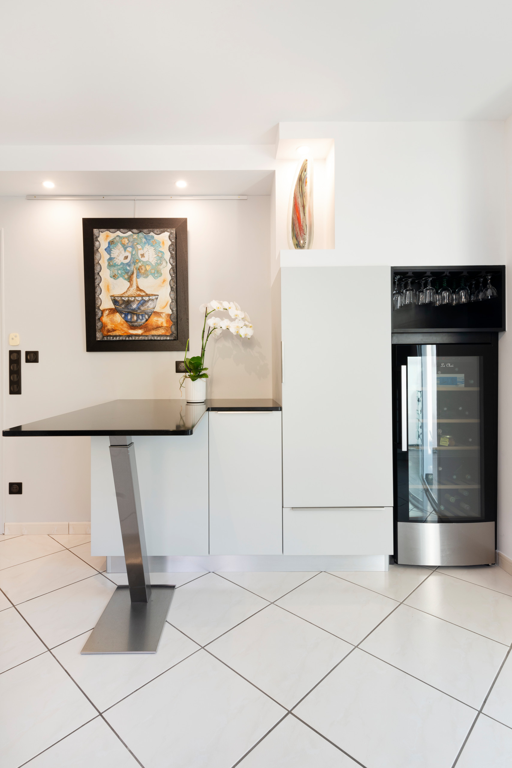 Rencontre entre cuisine et galerie d'arts