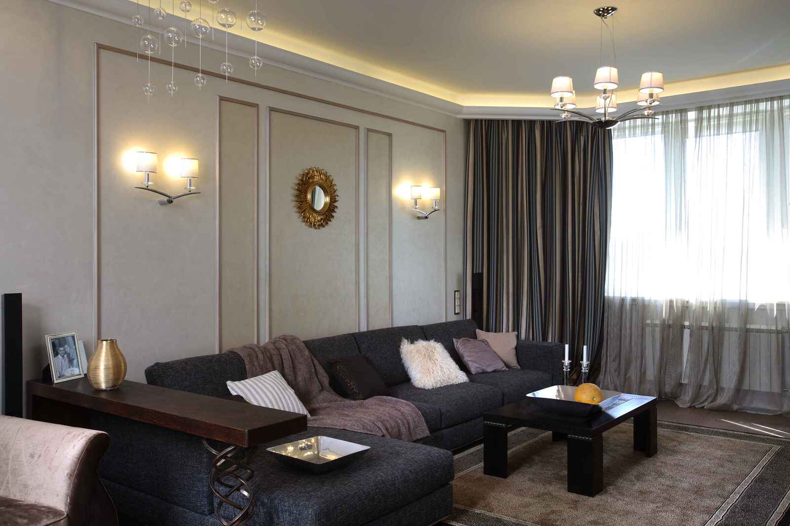 Фото интерьеров Пентхауса ул. Гарибальди