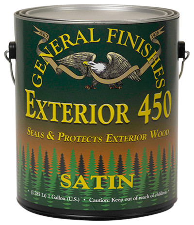 General Finishes Water Based Exterior 450 Clear Satin Gallon