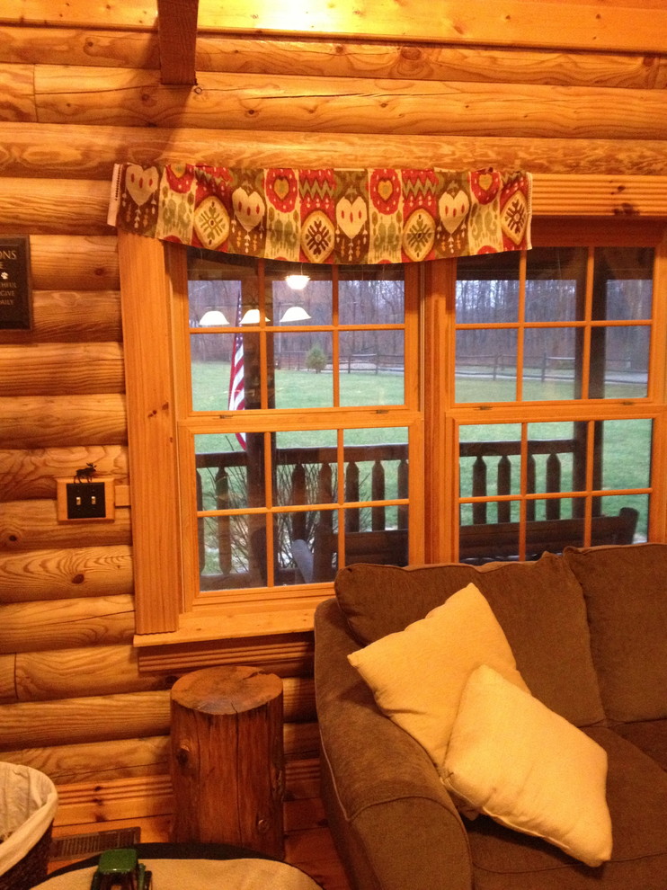 Log Home Window Treatments?