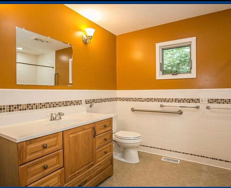 Taking tile off bathroom wall