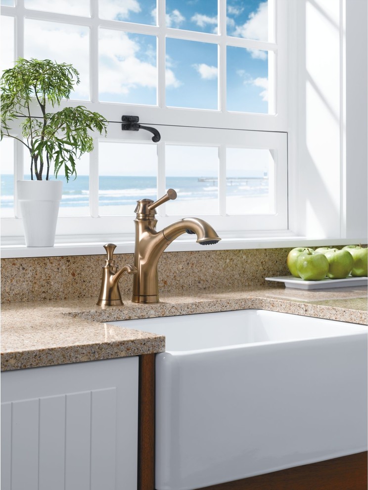 Inspiration for a transitional kitchen remodel in Chicago