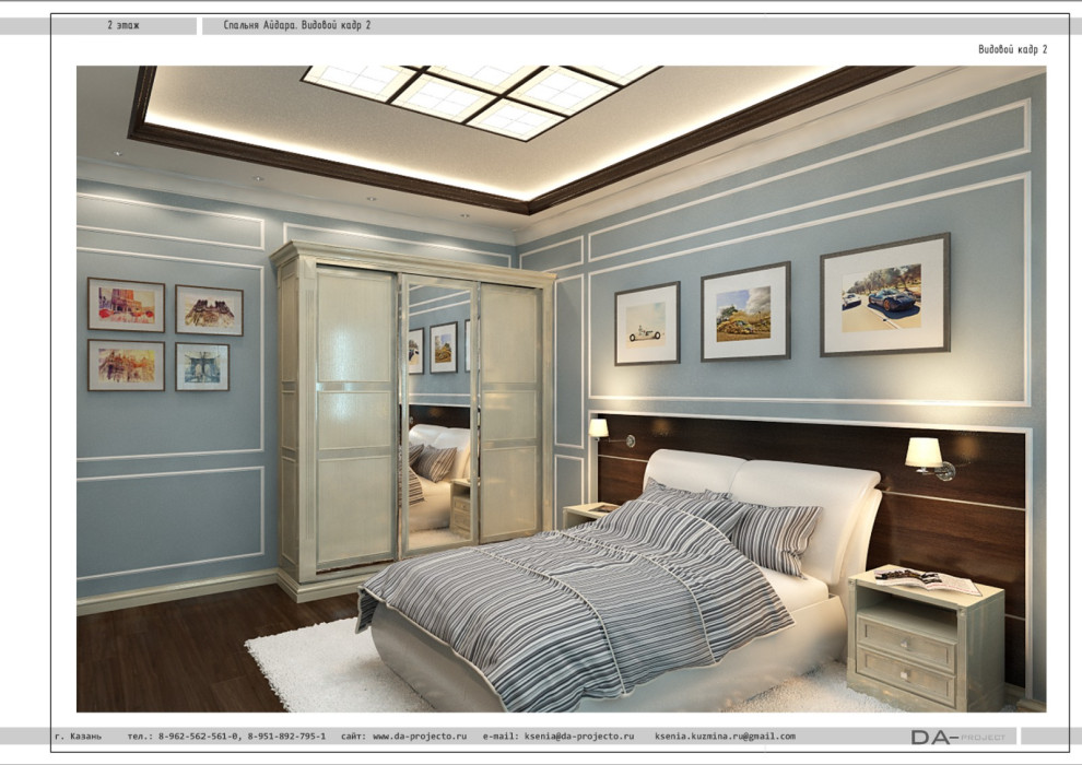 Дизайн интерьера коттеджа в Казани