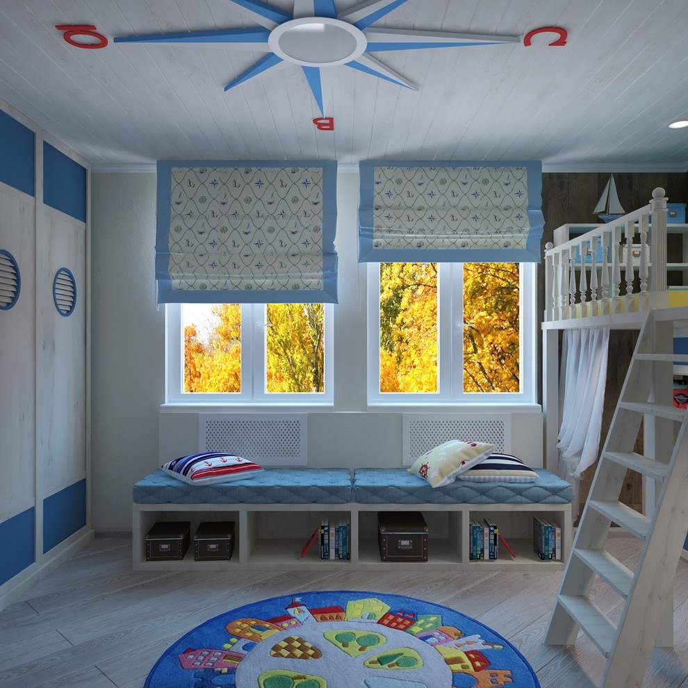 Детская комната в морском стиле