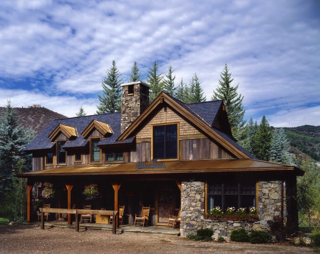 Old Snowmass rustikal-haeuser