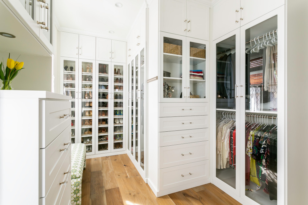 Design ideas for a transitional storage and wardrobe in Charleston.