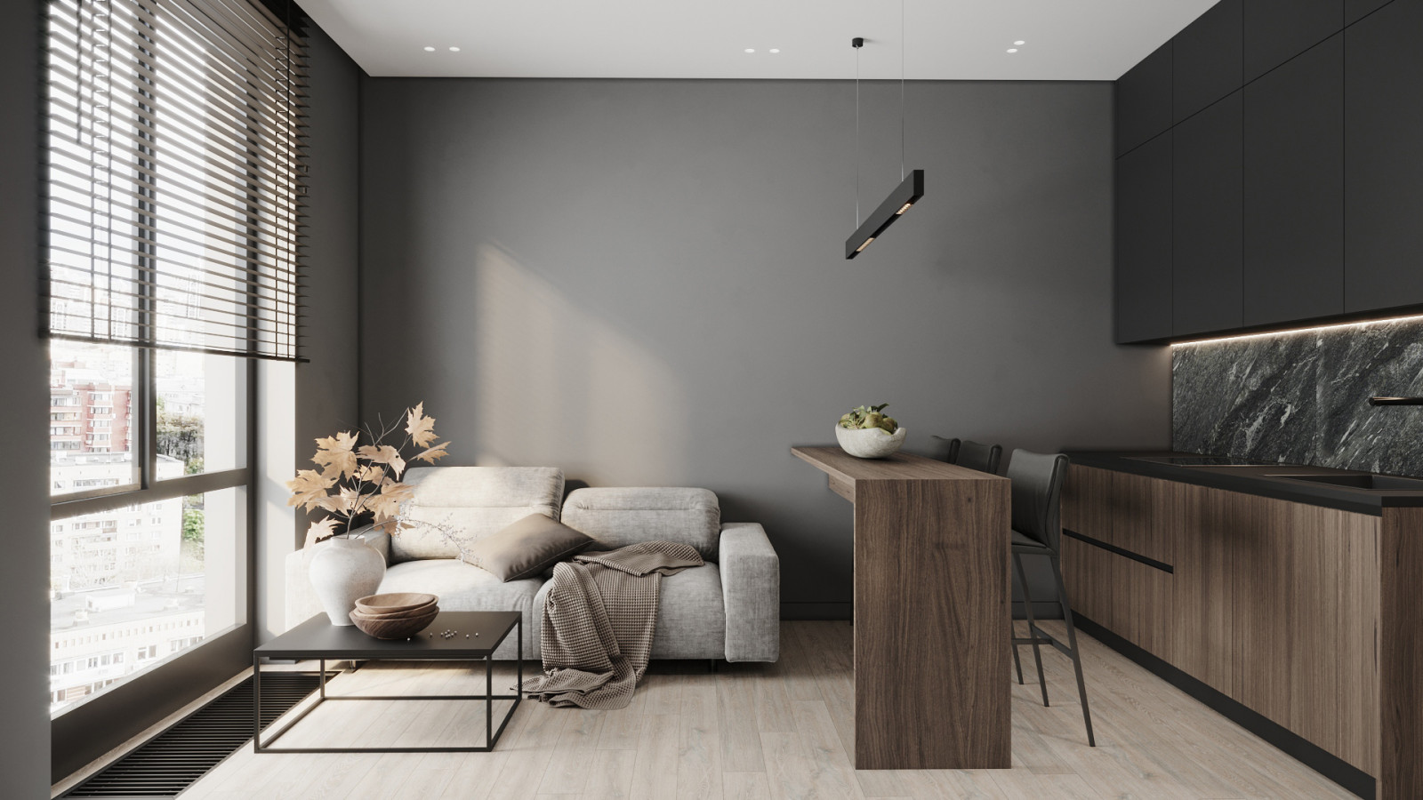 Дизайн-проект в ЖК Пресня Сити