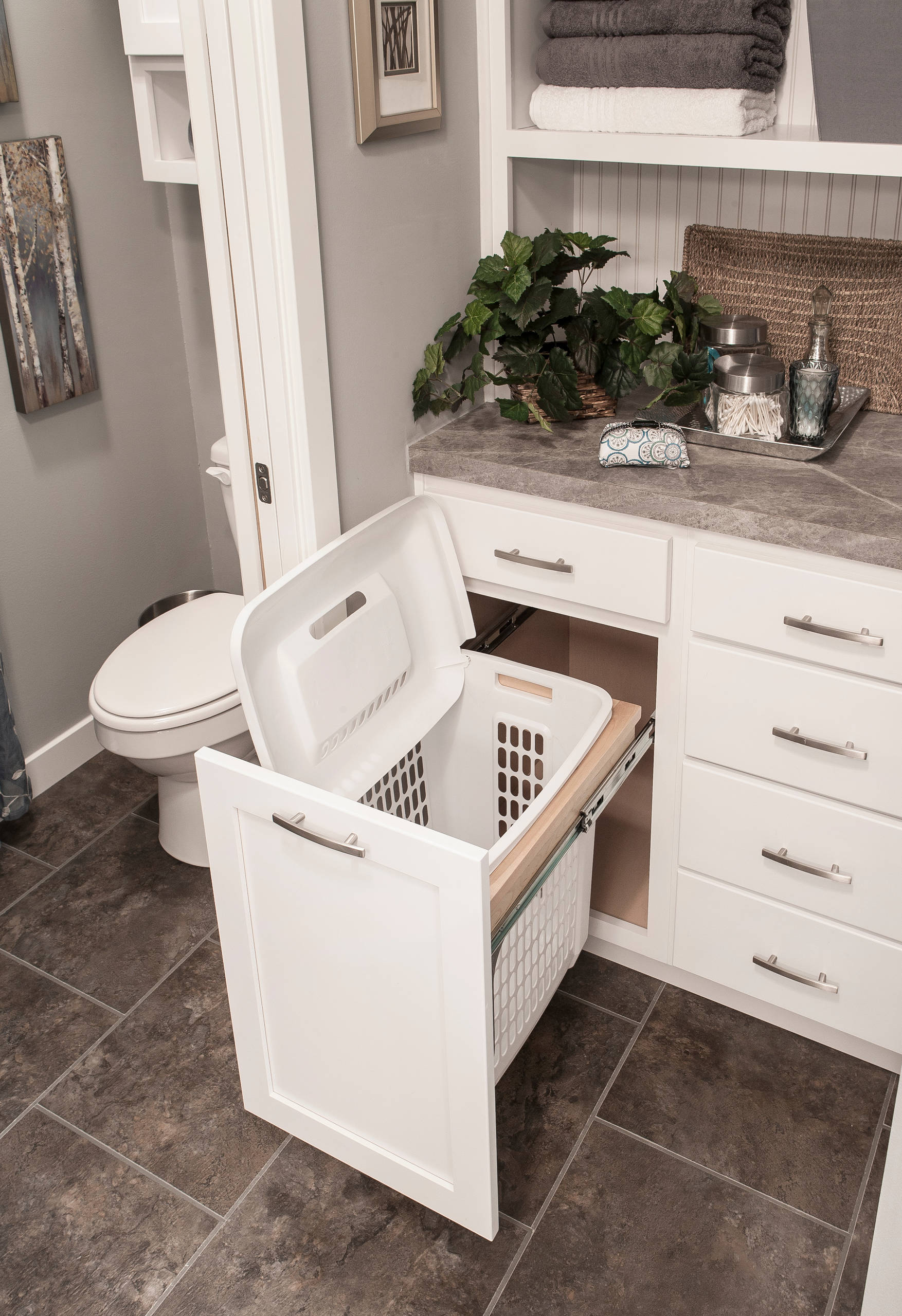 18 Savvy Bathroom Vanity Storage Ideas | Houzz AU