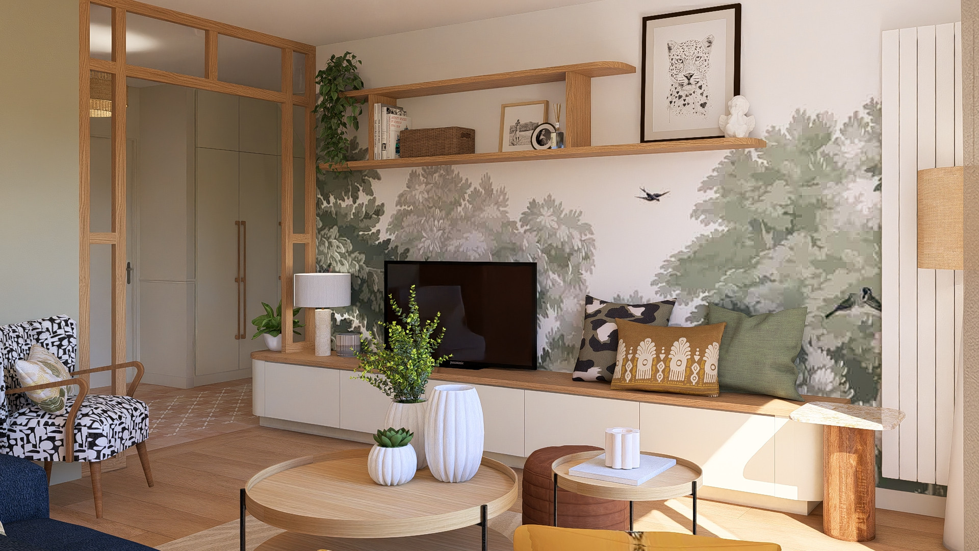 Décoration Entrée/salon/séjour - Maison Rennes
