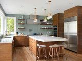 Midcentury Kitchen by Herrick Design Group
