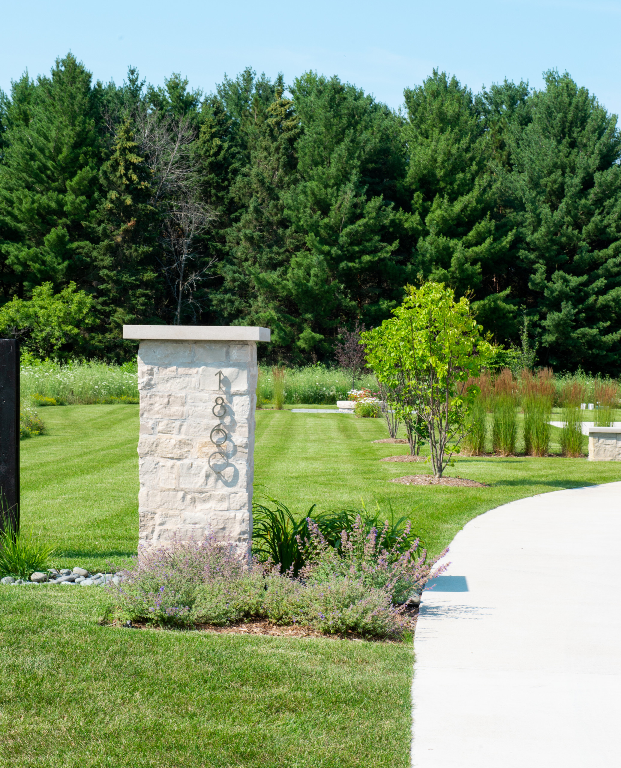 Modern Farmhouse Address Marker - Mequon, WI