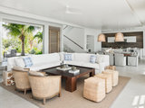 Beach Style Living Room by Domino Creative