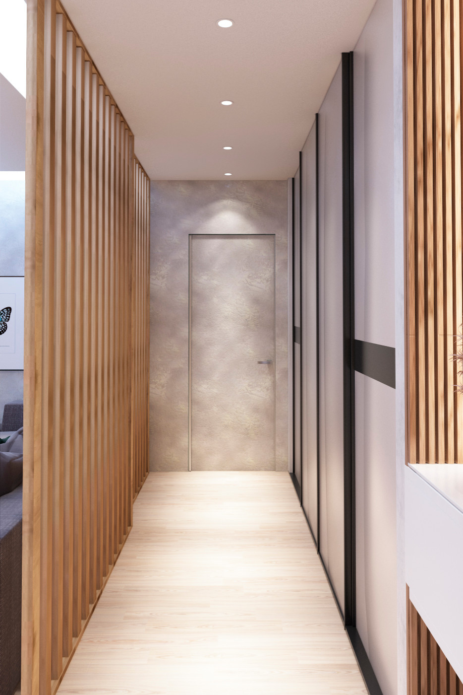 Современный стиль. Квартира 76 м2.