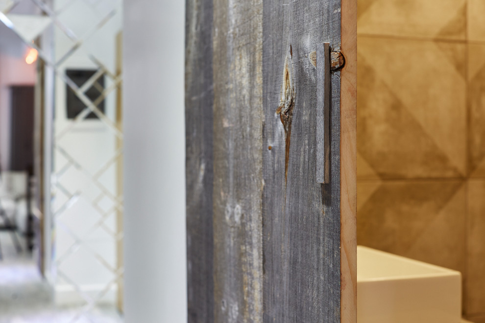 Апартаменты в стиле лофт для молодой семейной пары на ул. Берзарина