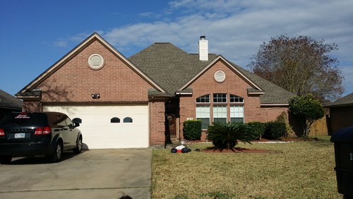 Trim, siding and garage color for light red brick house - 