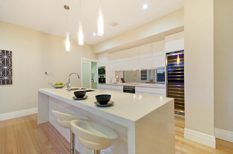 Photo of a contemporary kitchen in Geelong.