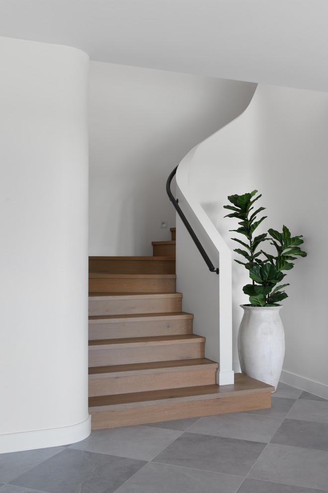 Design ideas for a contemporary staircase in Gold Coast - Tweed.