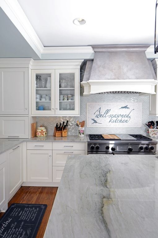 Inspiration for a transitional kitchen remodel in Denver