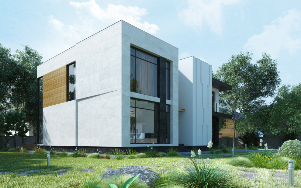 Двухэтажный жилой дом