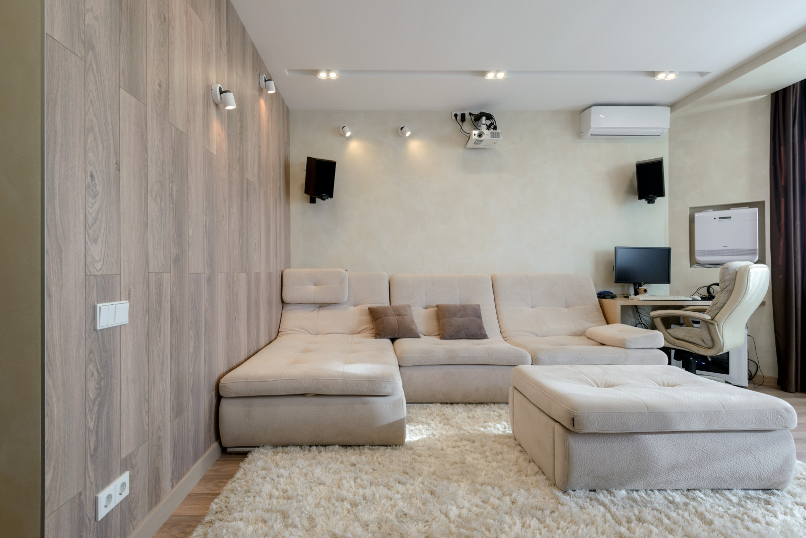 Двухъярусная квартира в стиле Экоминимализм