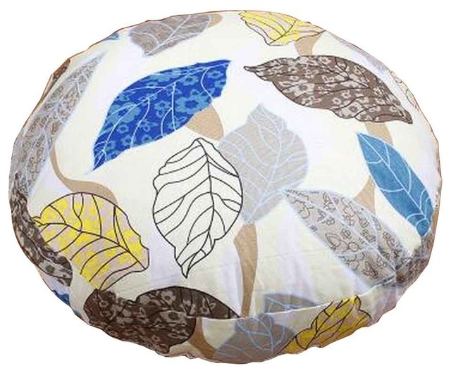 Detachable And Washable Cotton Floor Pillow Cushion 45x45cm H