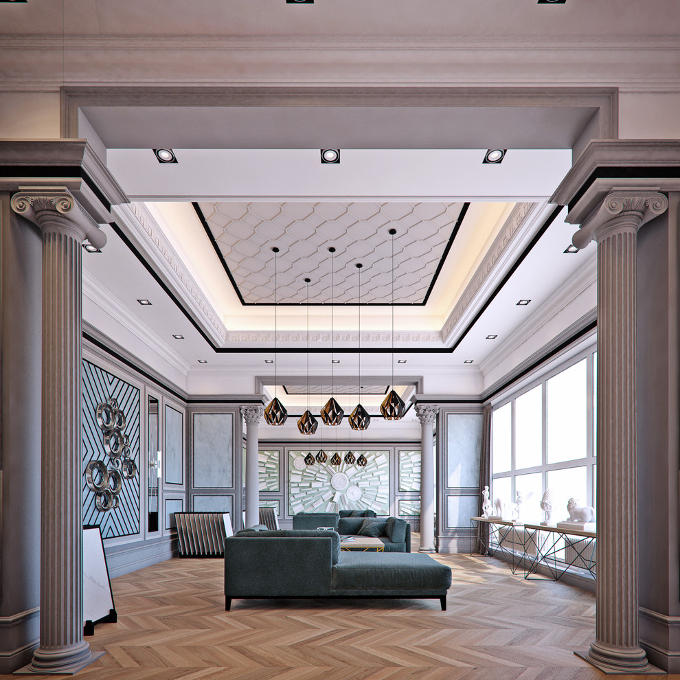 Шоу-рум салона гипсовой лепнины Бенар