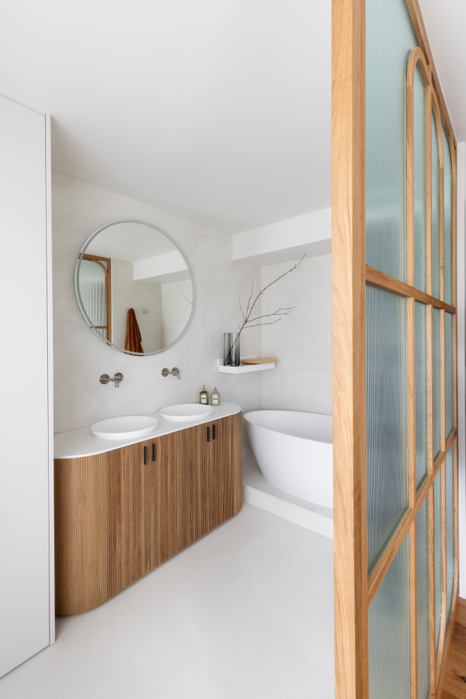 Projet rue des Abondances - Contemporain - Salle de Bain - Paris - par ...