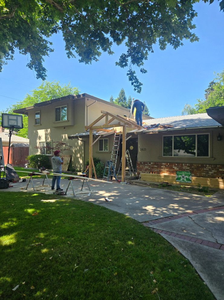 Gabled Entry Addition