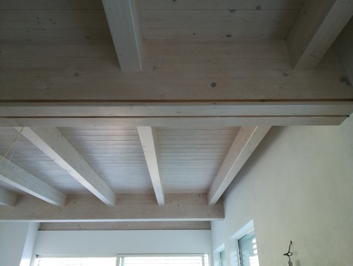 Colore strisce led per mansarda open-space Colore strisce led per mansarda open-space