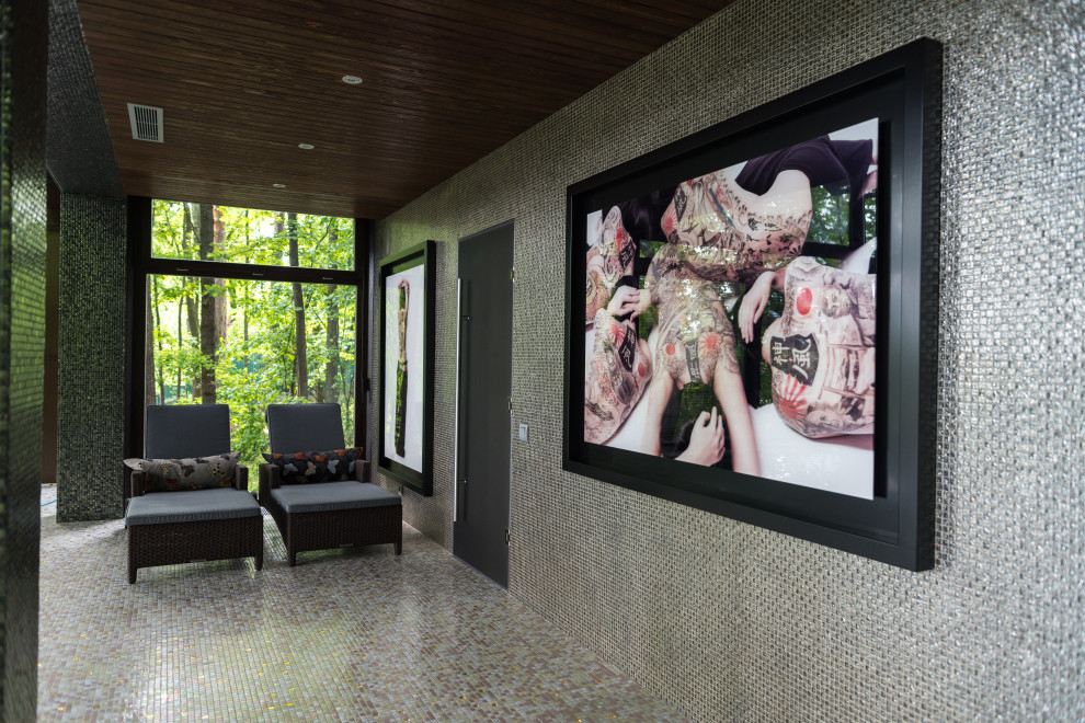 Интерьер и экстерьер загородного комплекса