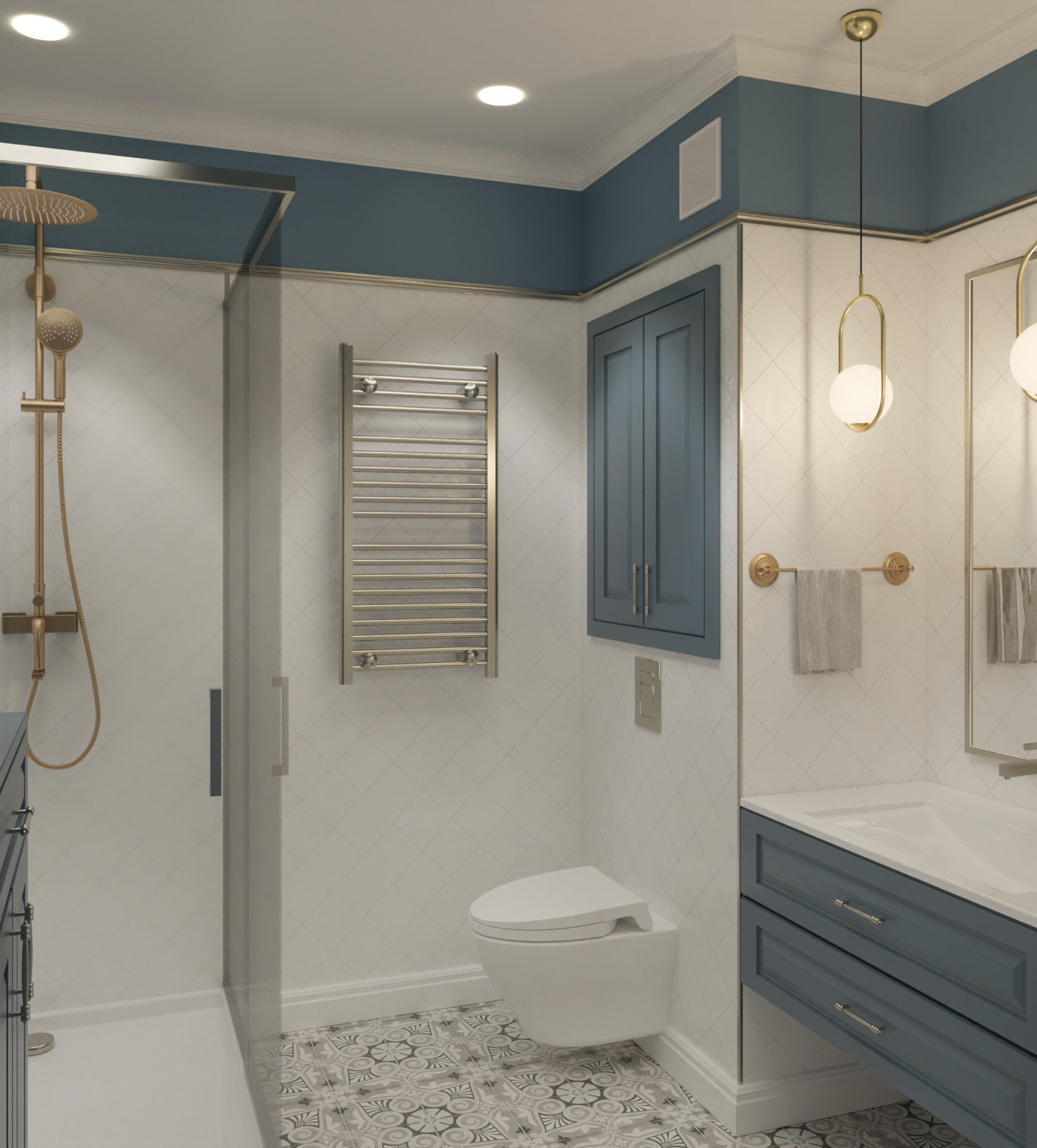 Трёхкомнатная квартира в Ж "Интеллект"