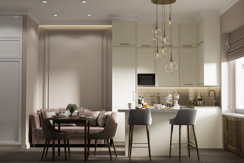 2-комнатная квартира для молодой пары на Ленинском проспекте. 70м2