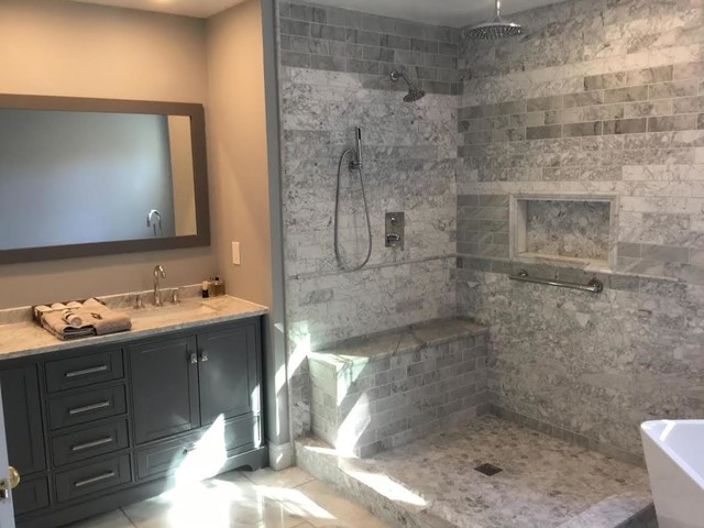 Job Shammom In Fairfax Va Contemporary Bathroom Dc