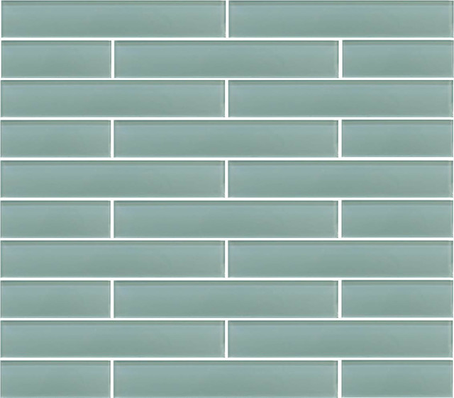 Seafoam Green Gl Subway Tile Contemporary Wall And Floor Seafoam Green Gl Subway Tile 2 X12 Tiles