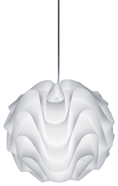 White Meringue Pendant Lamp