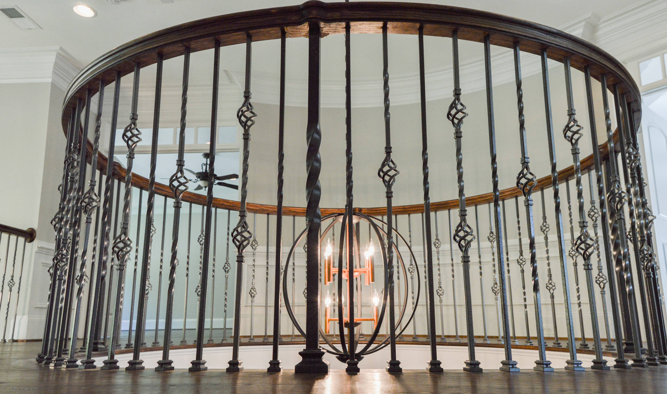 38_European Style Circular Balcony and Multi-level Staircase, Middleburg, VA 201