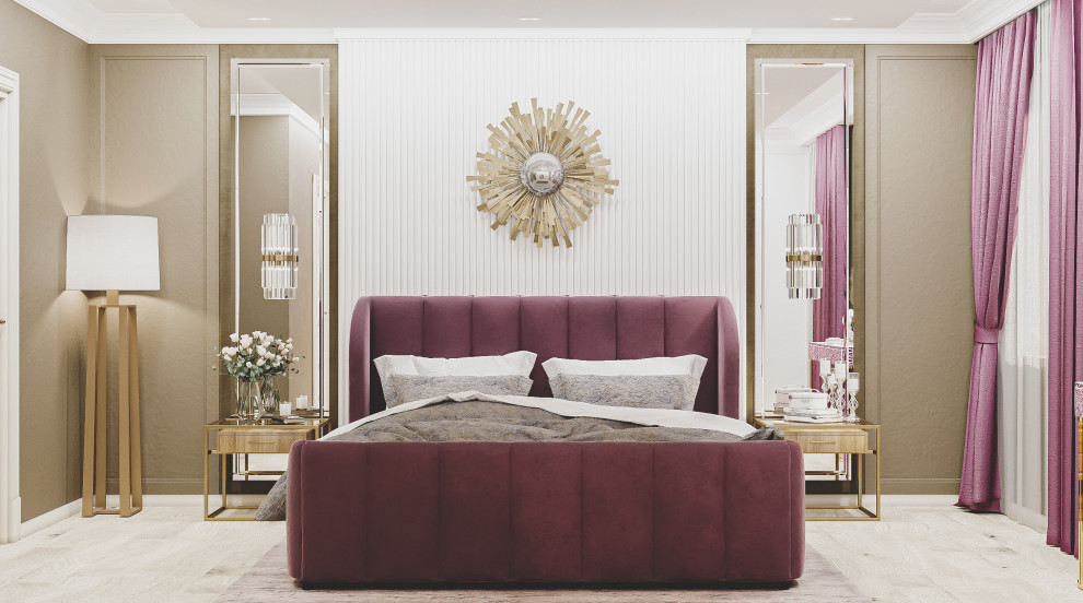 Коттедж, Каширское шоссе. Спальная 1, Спальная 2, Спальная 3