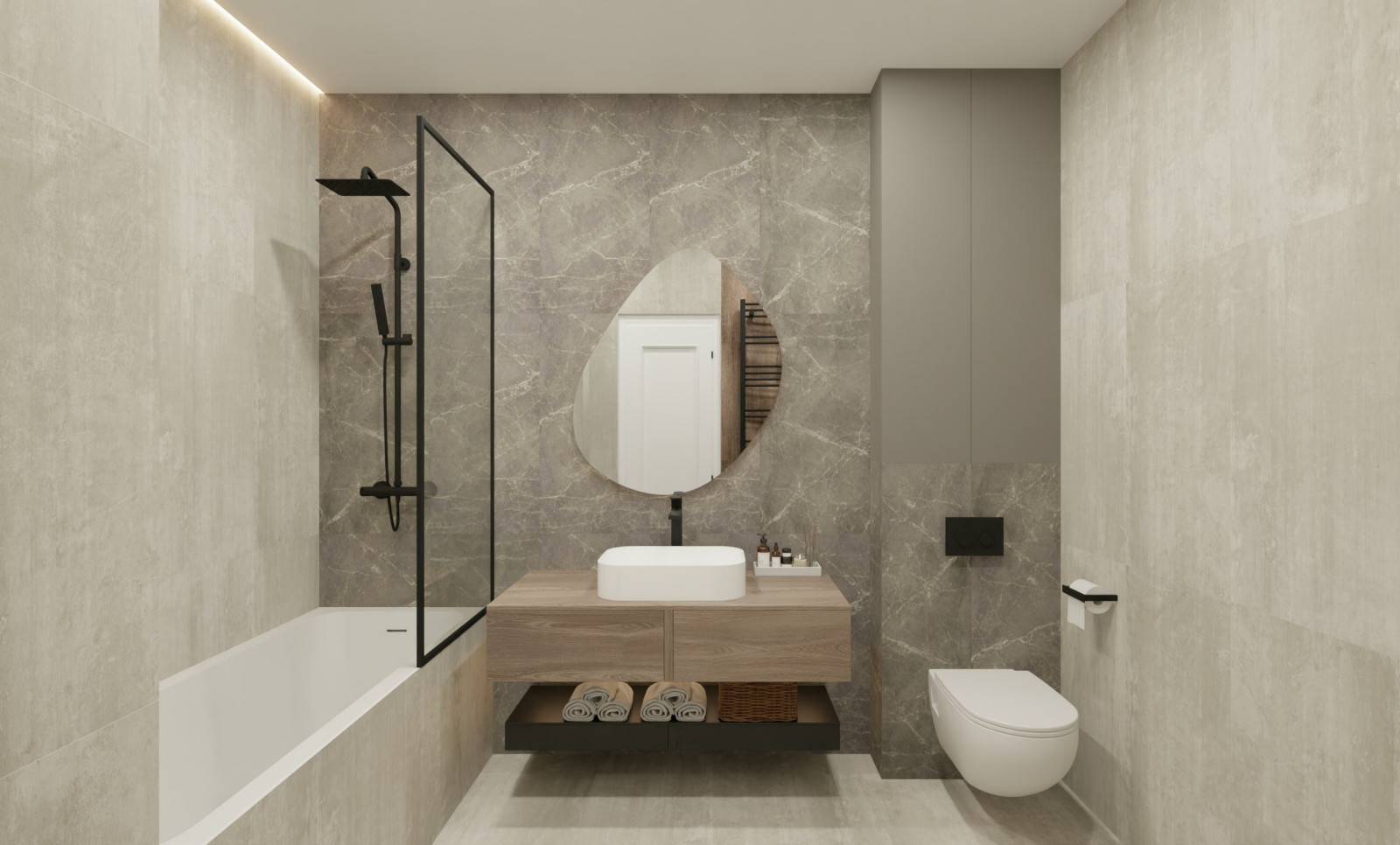 Дизайн проект санузла