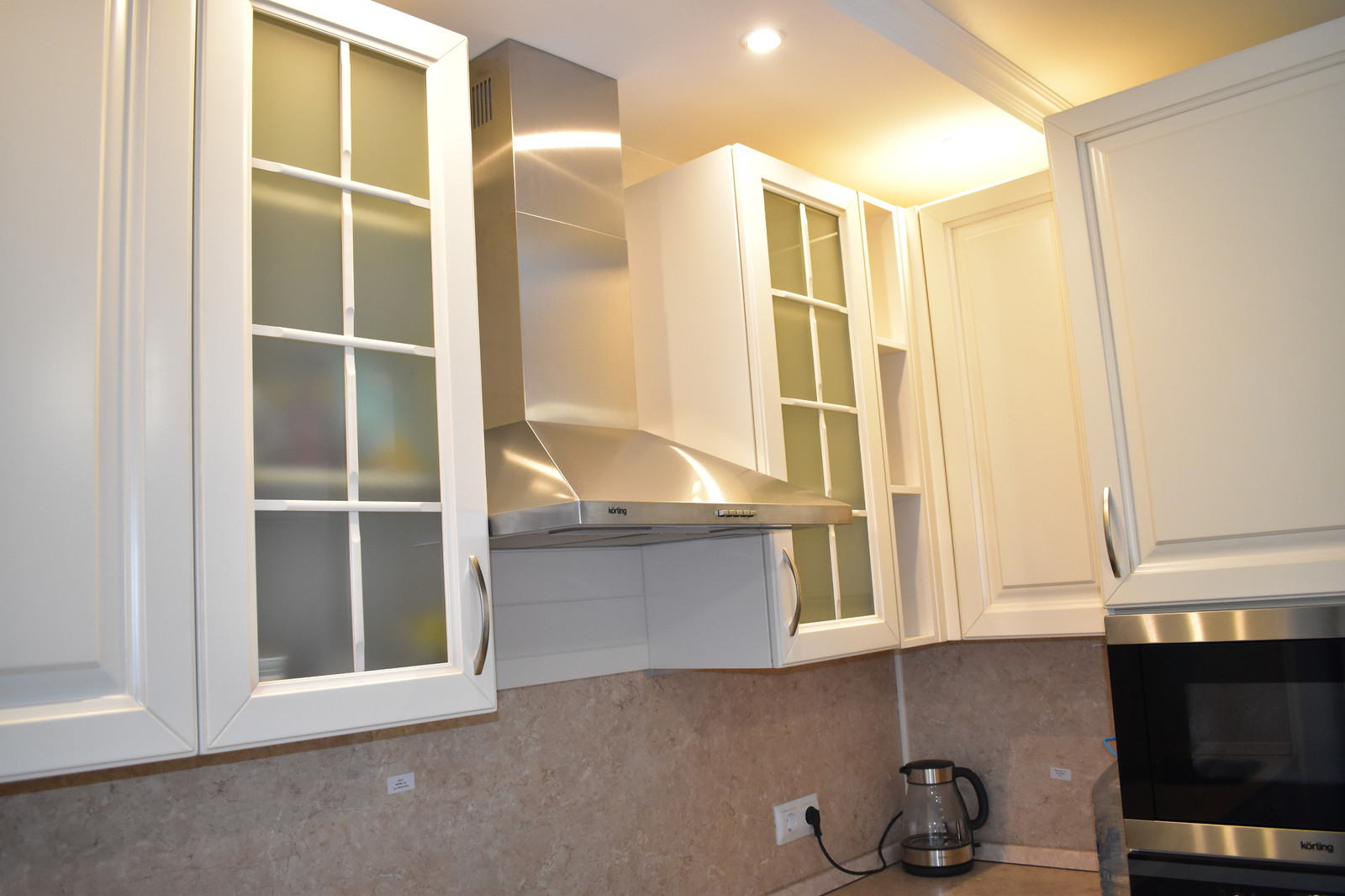 Кухня из массива бука Эко Прованс