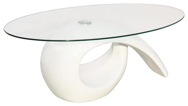Vidaxl Coffee Table With Oval Gl Top High Gloss Vidaxl Coffee Table With Oval Gl Top High Gloss