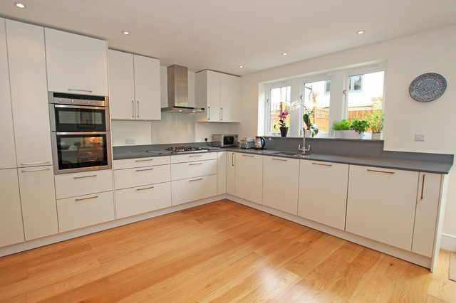 L-Shaped kitchens modern-koek