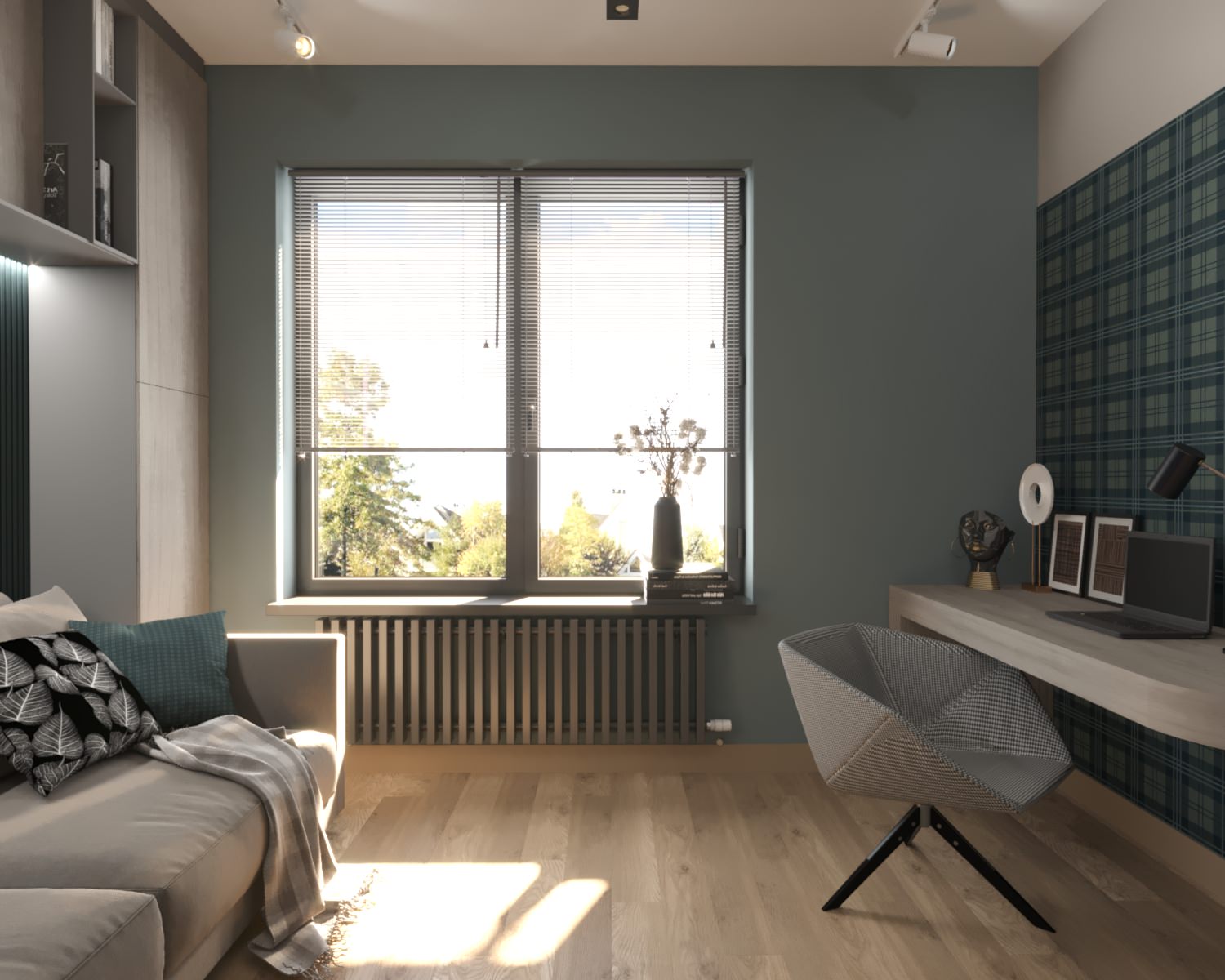 Дом с 2х светной гостиной